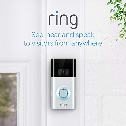 Ring Video Doorbell 2 | 1080p HD Video, Two-Way Talk, Motion Detection, Wi-Fi Connected